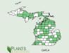 200806 Plantainleaf Sedge (Carex plantaginea) - USDA MI Distribution Map.htm