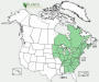 200806 Plantainleaf Sedge (Carex plantaginea) - USDA NA Distribution Map.htm
