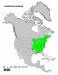 200806 Serviceberry (Amelanchier arborea) - USGS US Distribution Map.htm